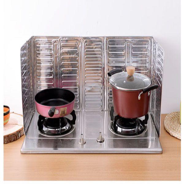 Combo 2 tấm chắn dầu mỡ chịu nhiệt tốt và dụng cụ ép chanh, trái cây tiện dụng bằng inox cao cấp - GDHN Loại Tốt