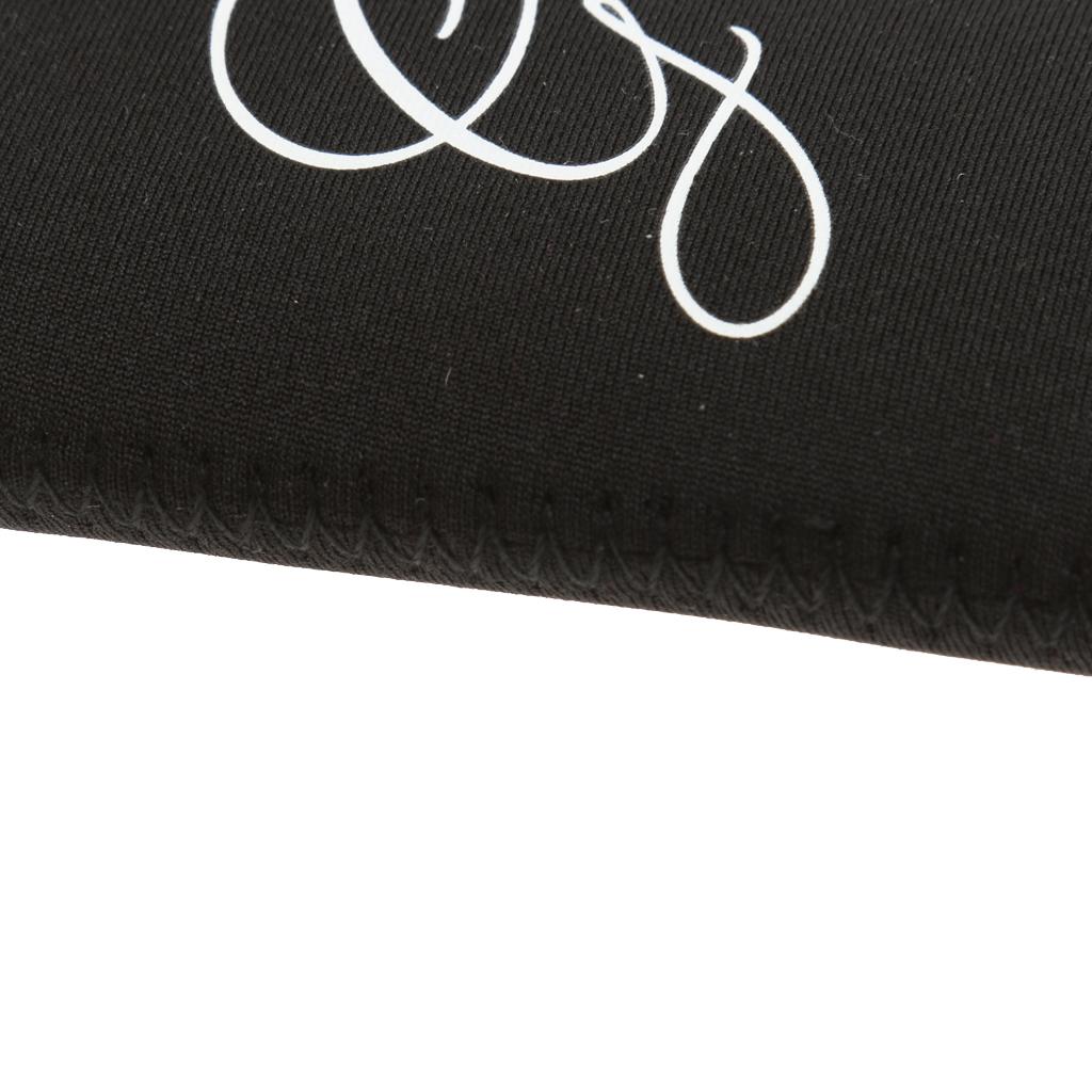 8x"Groom" Sleeve Protection Insulation Neoprene Can Cooler Black