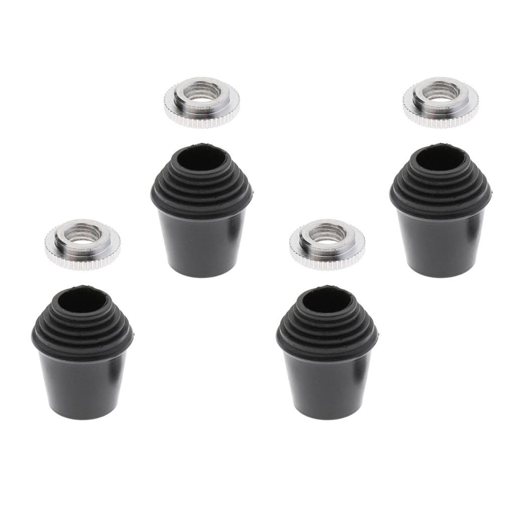 Sunnimix 4 Bộ Trống Bass Chân Phần Tầng Tom Chân Dành Cho Nhạc Cụ Bộ Gõ