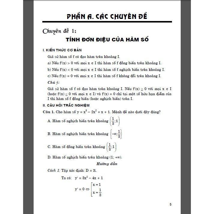 Sách - Bài Tập Trắc Nghiệm Theo Chuyên Đề Toán Lớp 12 - Dùng Chung Các Bộ SGK Hiện Hành - Hồng Ân