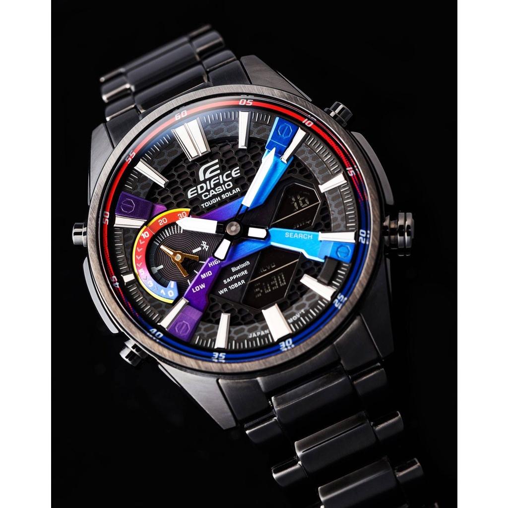 Đồng Hồ Nam Dây Thép Casio Edifice ECB-S100HG-1ADF Chính Hãng - ECB-S100HG-1 Pin Năng Lượng Mặt Trời - Kính Sapphire