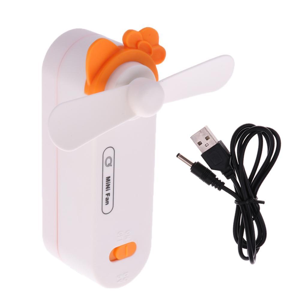 Handheld Mini Portable Super Mute USB Air Summer Cooling Fan