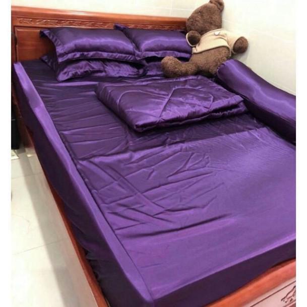 Hình ảnh (Hàng LOẠI 1 - Không Nối Vải) Drap Lẻ Phi Lụa Thương hiệu LAN PHAM BEDDING Mát Mịn - Nhiều Màu Sắc