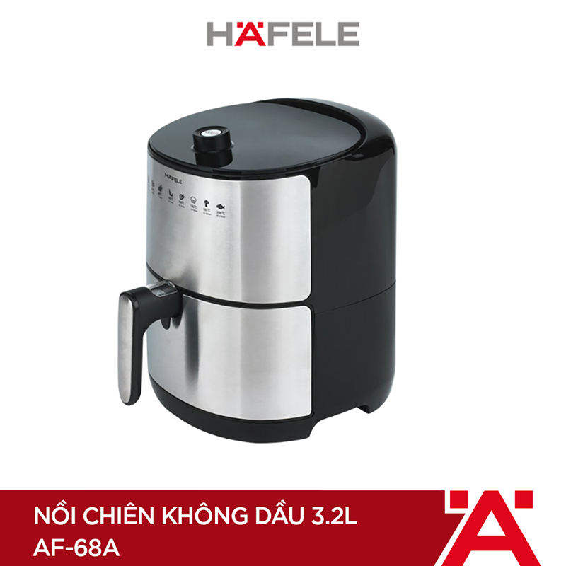 Lò Chiên Không Dầu Hafele AF-68A - 535.43.710 - 3.2L (Hàng chính hãng)