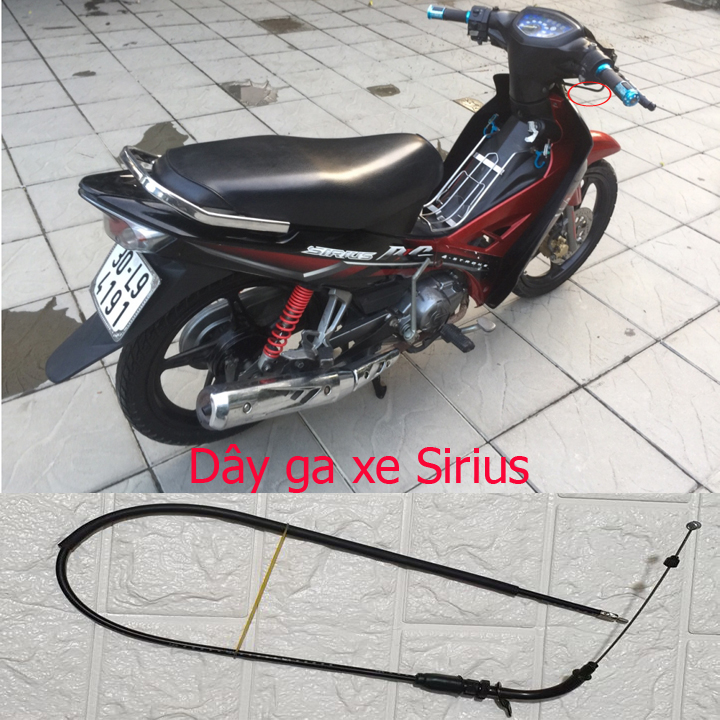 Dây ga dành cho xe máy Sirius TQ - TB1302