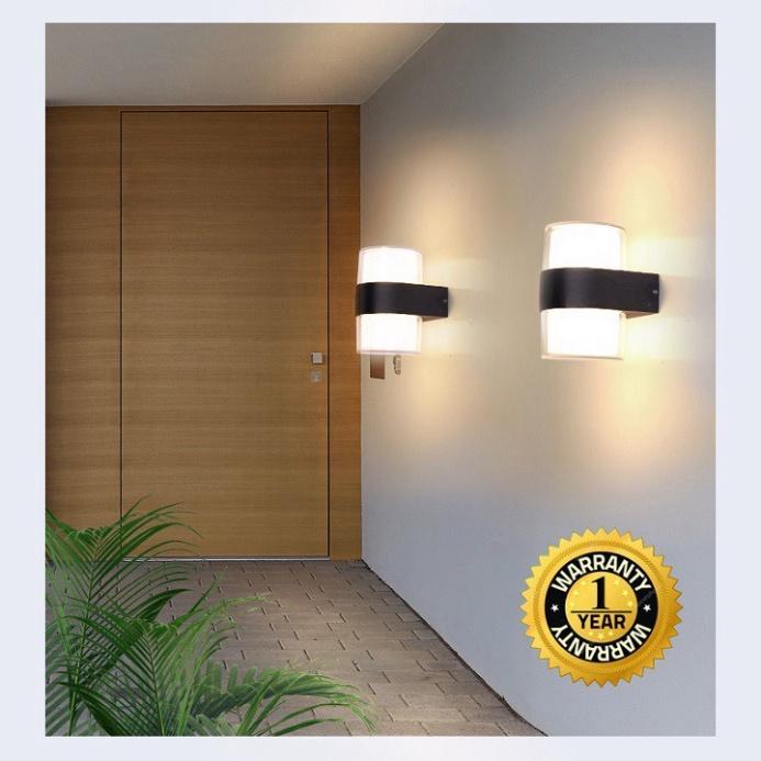 Đèn tường tô điểm hình khối, gắn trong căn nhà hoặc ngoài thiên nhiên - LT028