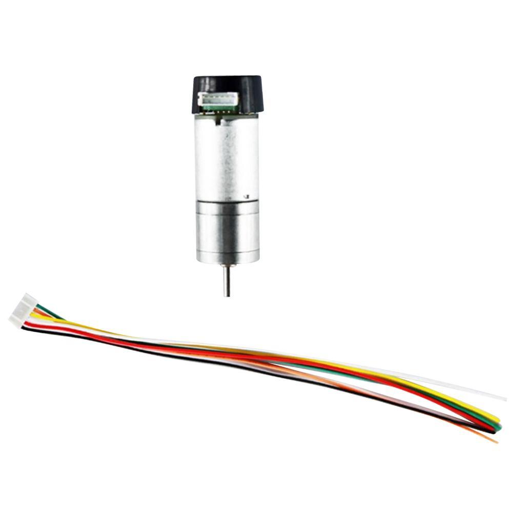 Gear Motor High Torque Electric Micro Speed Reduction Geared Motor Eccentric Output Shaft Gearbox With Hall Code Disc Speed