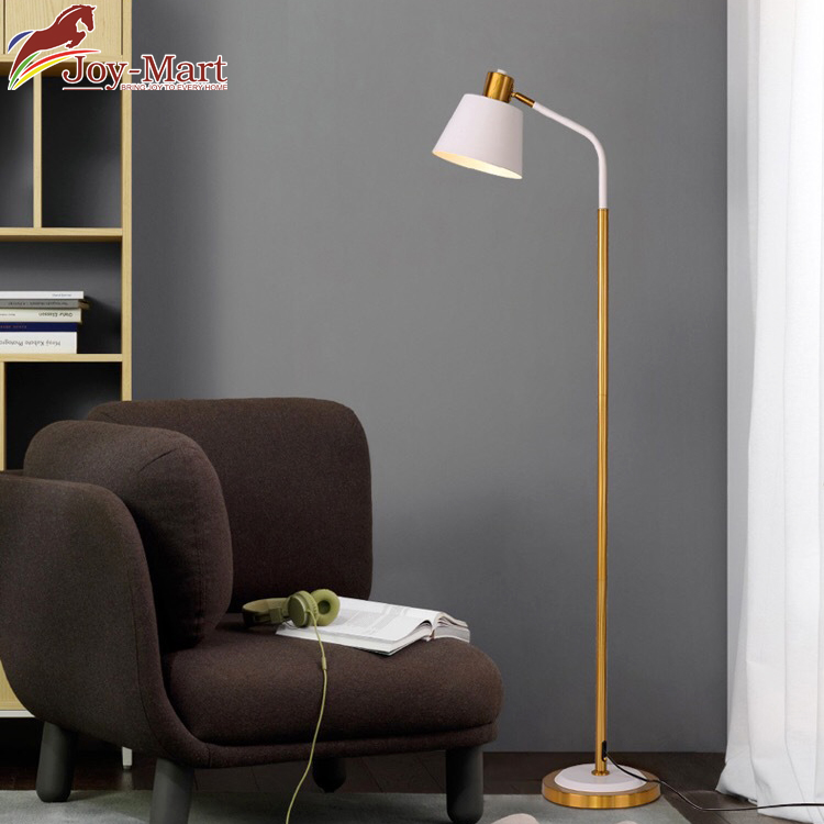 Đèn Cây Đọc Sách - Đèn Đứng Trang Trí Sofa Phòng Khách, Thân Hợp Kim Sơn Tĩnh Điện,Tặng Kèm Bóng LED Chống Cận L570