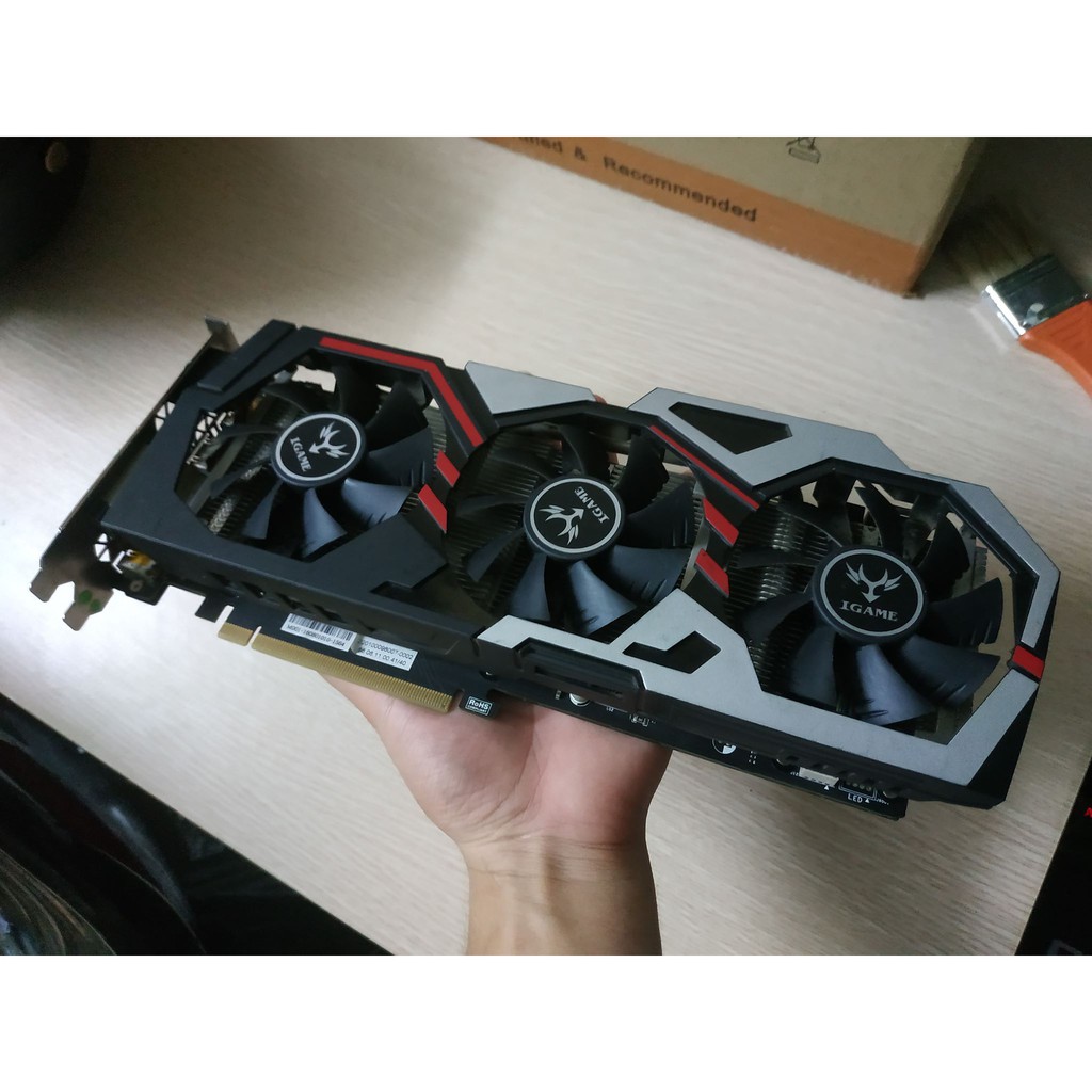 VGA - Card màn hình Colorful iGame GeForce GTX1060 U-TOP-3G-V  giá rẻ