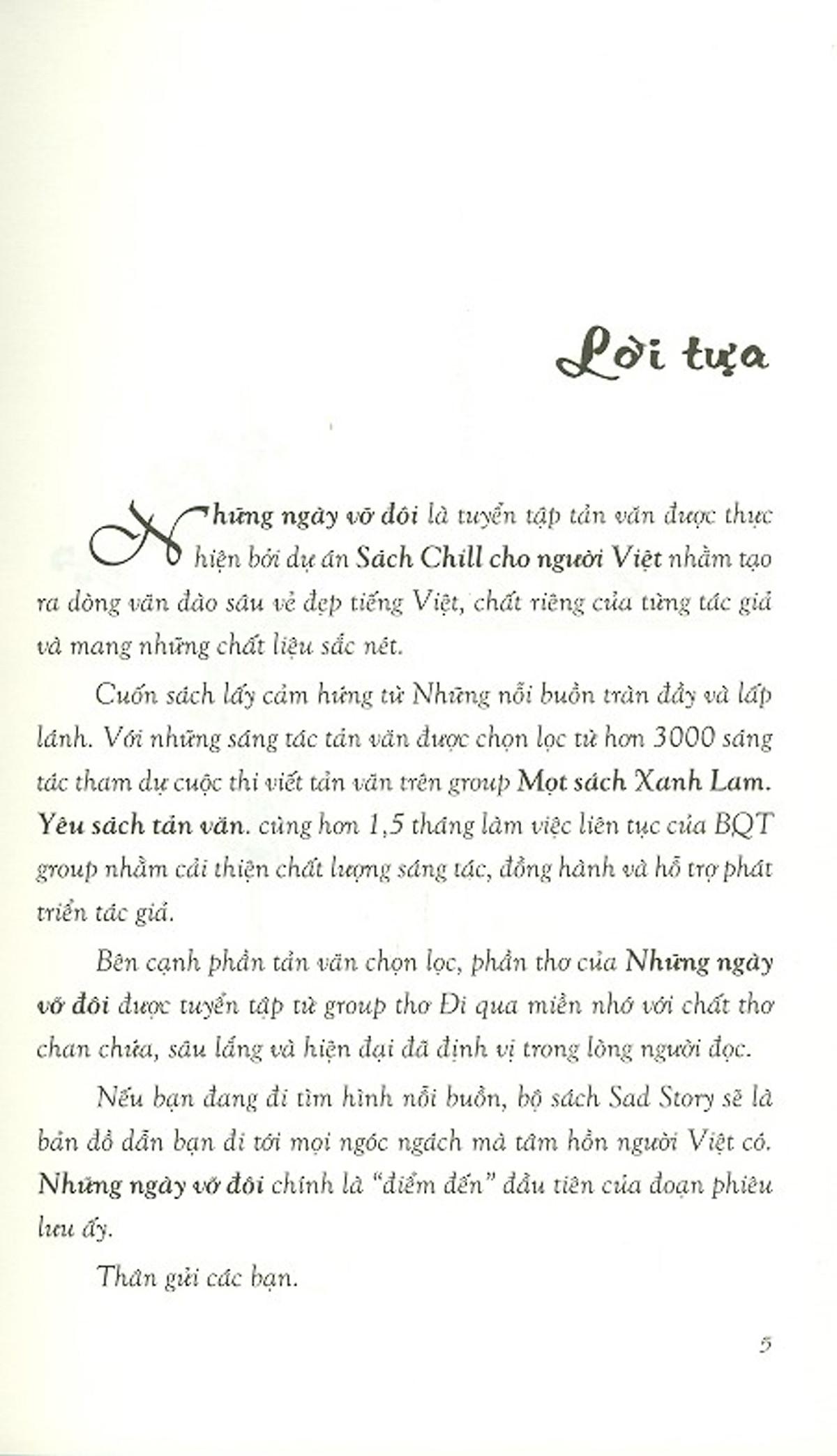 Những Ngày Vỡ Đôi