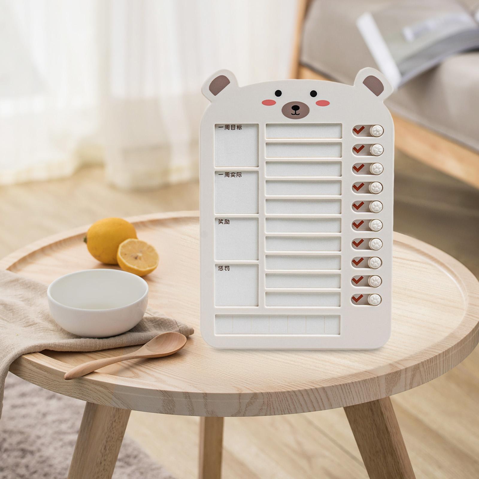 Detachable List Board, Daily Schedule Board, Daily Task Planning Board for Office