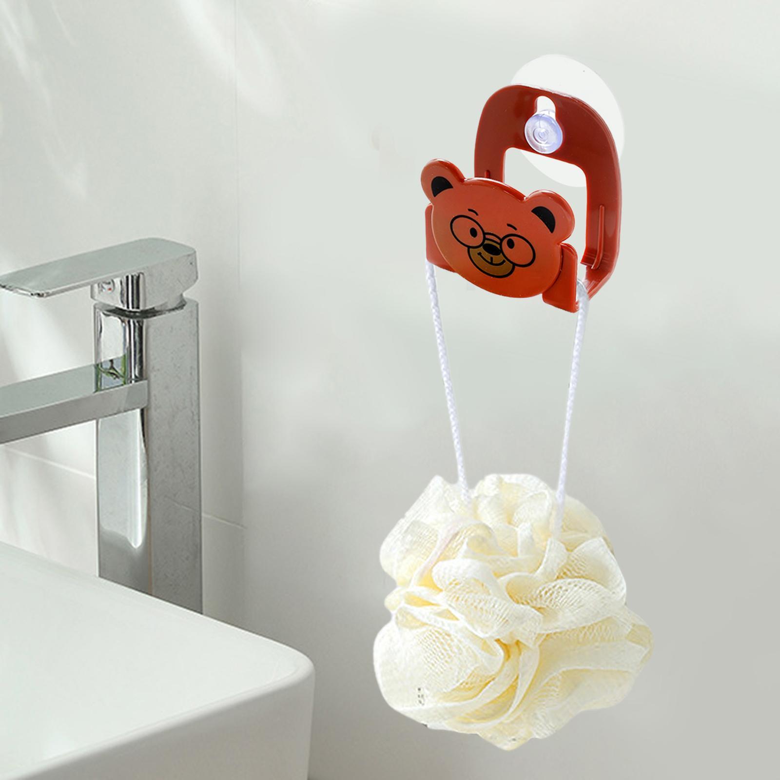 Cartoon Suction Sink Drain Rack Sponge Holder Soap Shelf Hanging Basket