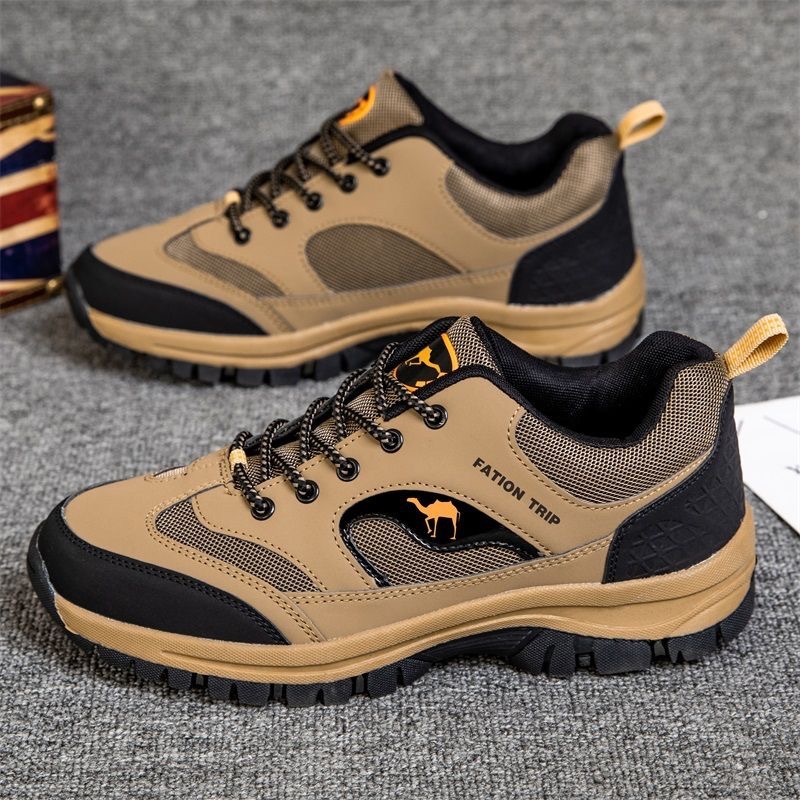 Giày Sneaker Thể Thao Nam Đế tăng ma sát-phù hợp leo núi-phượt M67B Màu Nâu