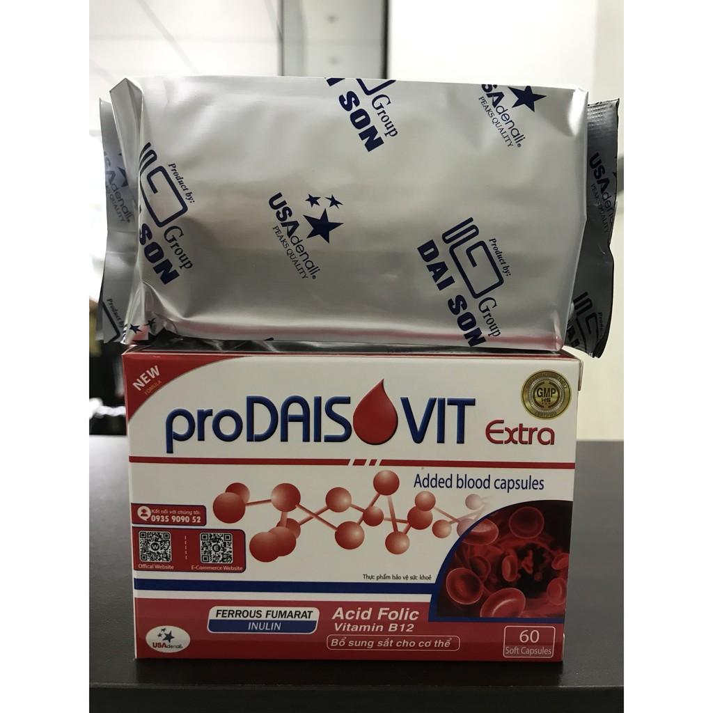 [MUA 4 TẶNG 1] TPBVSK ProDaisovit Extra hộp 60 viên