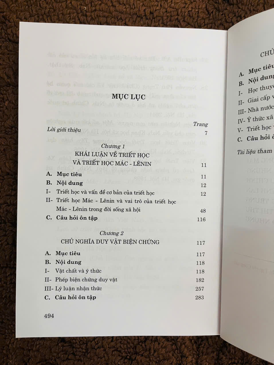 Giáo Trình Triết Học Mác - Lênin (Dành Cho Bậc Đại Học Hệ Không Chuyên Lý Luận Chính Trị)