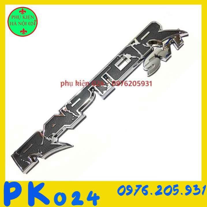 Lô Gô, Logo Chữ Nổi Dán Capo 3D RAPTOR Cho Ranger