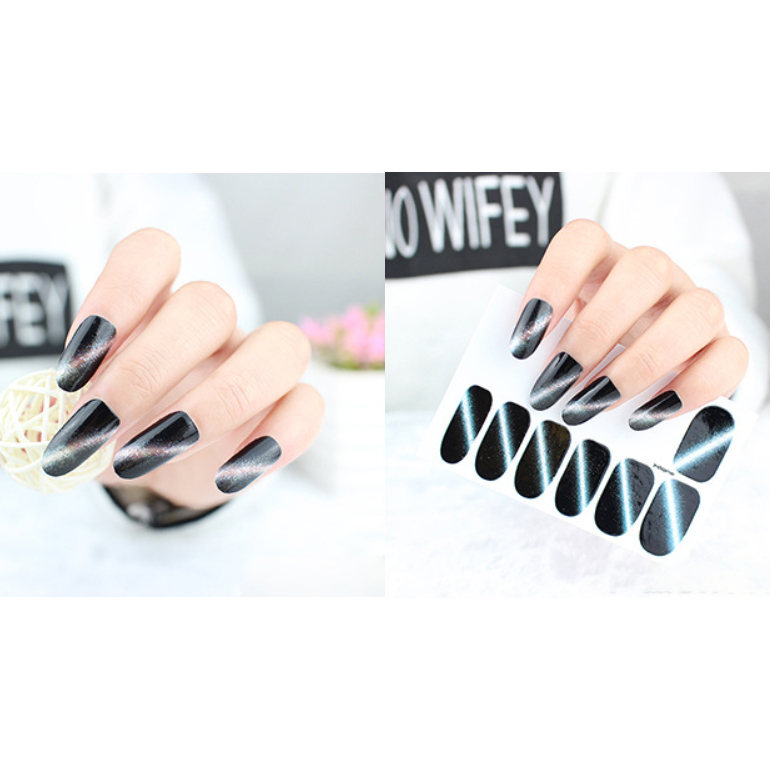 Bộ dán móng tay nail sticker không thấm nước, có độ đàn hồi tốt