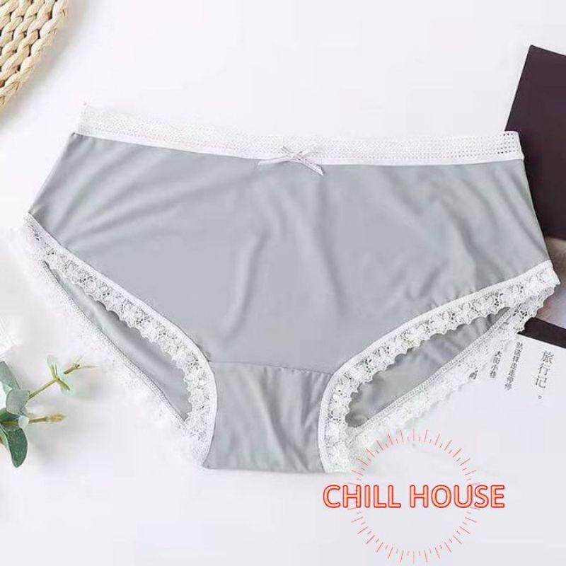 SIÊU PHẨM-Quần Lót Đúc Su Viền Ren - CHILLHOUSE