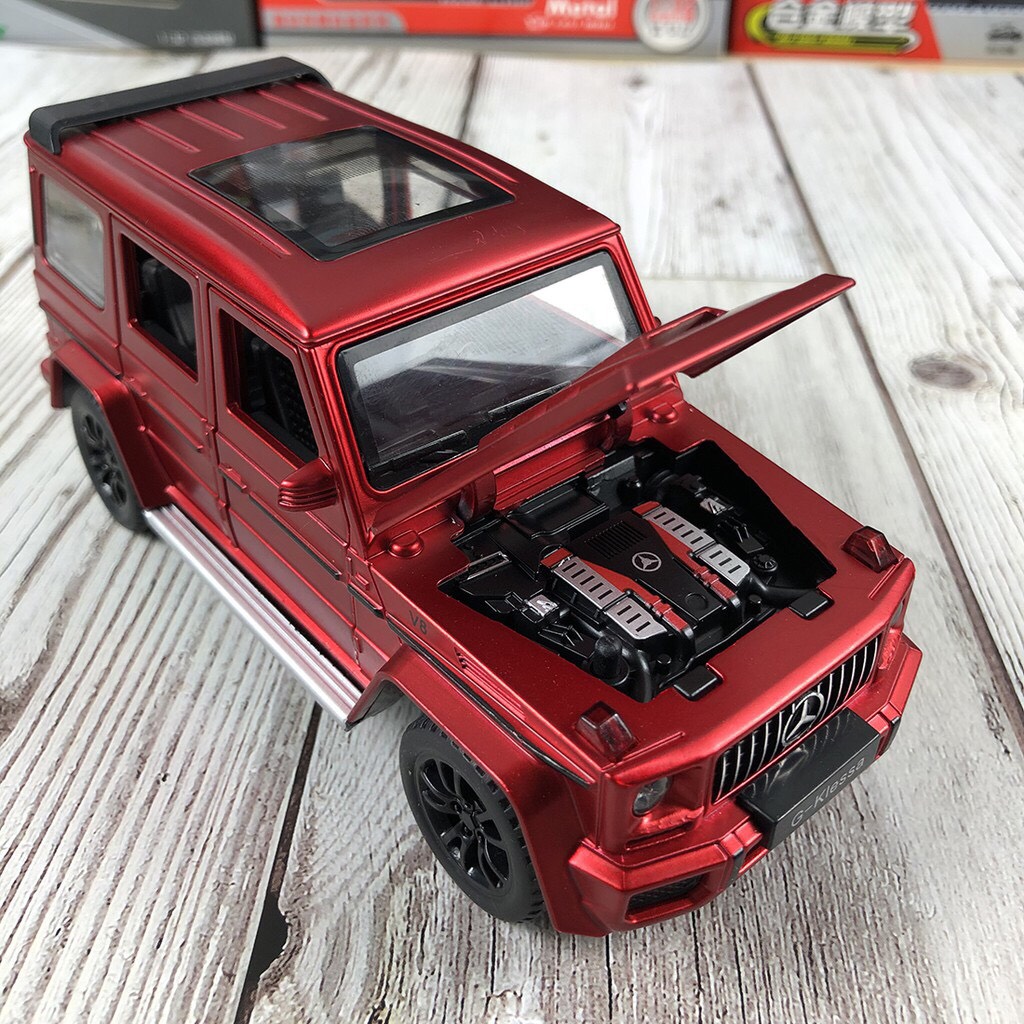 Xe mô hình tĩnh điện tỉ lệ 1:32 Mercedes AMG G63