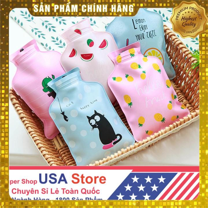 Túi Nước Chườm Nóng Lạnh Size Trung 15.5cm Mini Bỏ Túi- Phukientuiloc