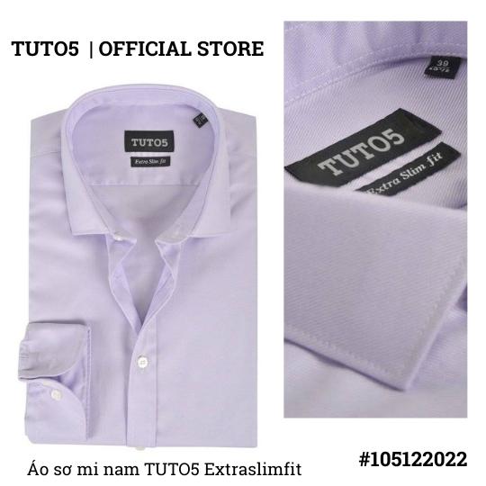 Áo sơ mi dài tay nam TUTO5 sơ mi công sở họa tiết sọc kẻ caro Extra Slim fit Shirt cotton chống nhăn cao cấp phong cách trẻ trung, nam tính - 105122022