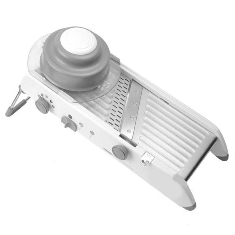 Hướng dẫn sử dụng rau shredder cắt rau với điều chỉnh lưỡi dao bằng thép không gỉ