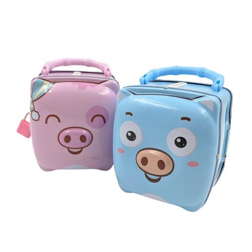 Ống heo sắt tiết kiệm mini có khoá.