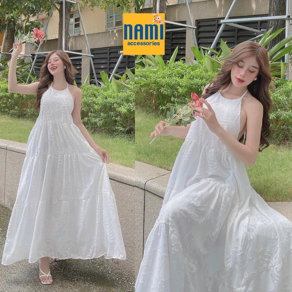 MAXI YẾM HOA NỔI HỞ LƯNG SEXY LUNG LINH TUYỆT VỜI CHỤP HÌNH DU LỊCH HẾT SẨY - QANU410