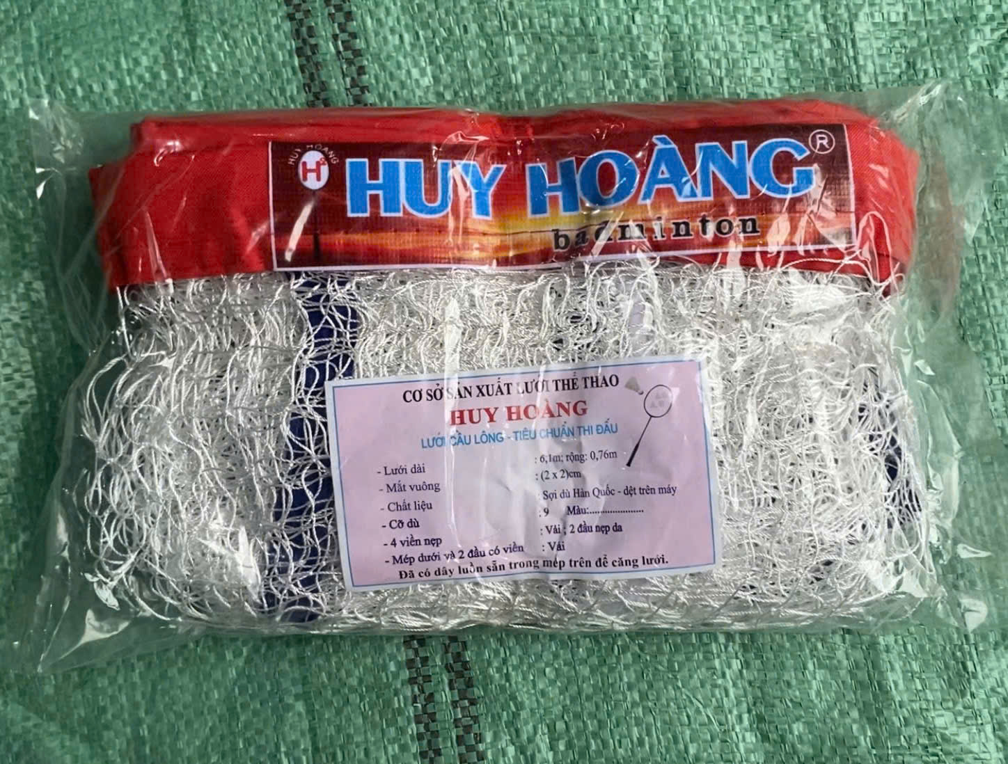 Lưới cầu lông thi đấu dù 9