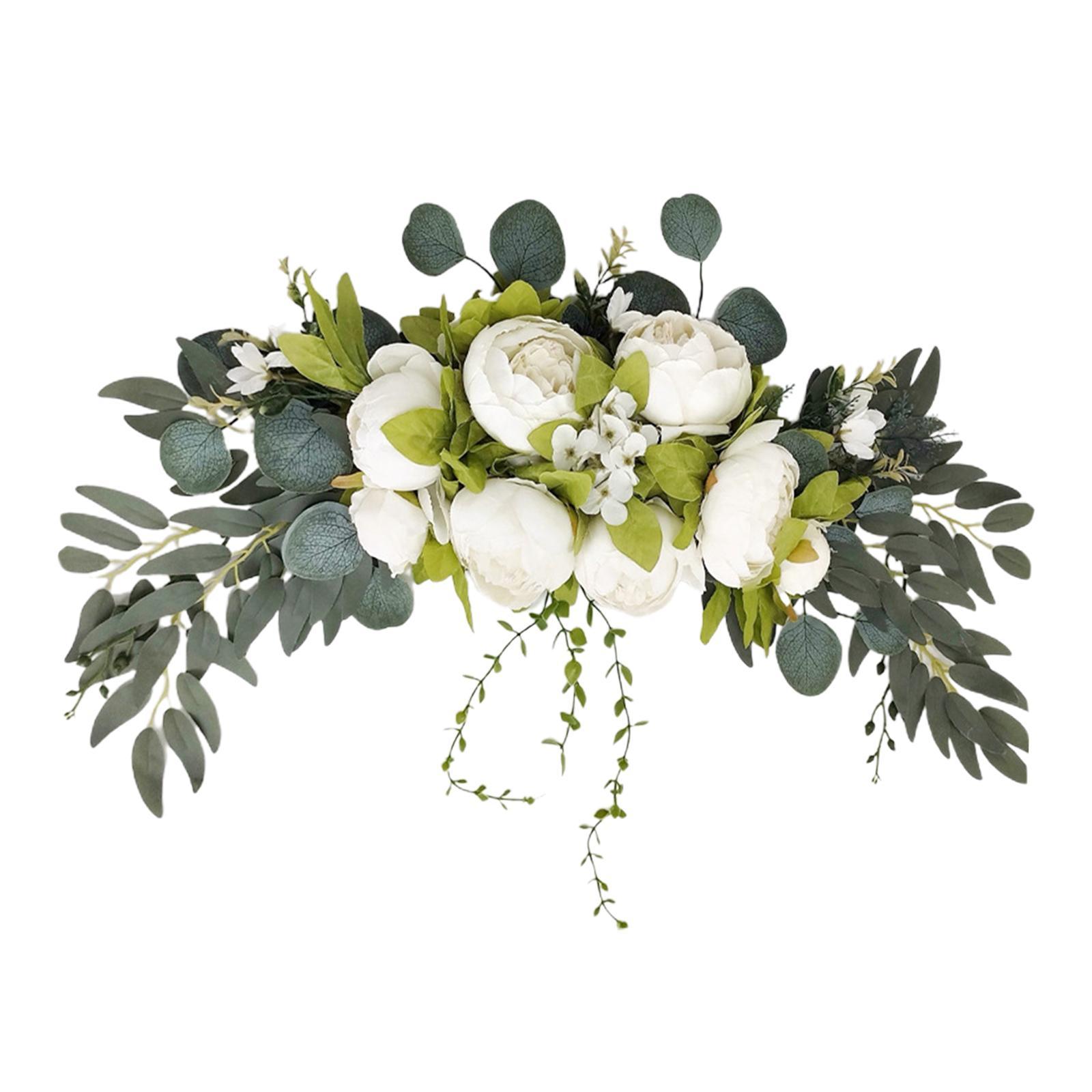 Wedding Arch Flowers Backdrop Arch Decorative for Wedding Party Welcome Sign