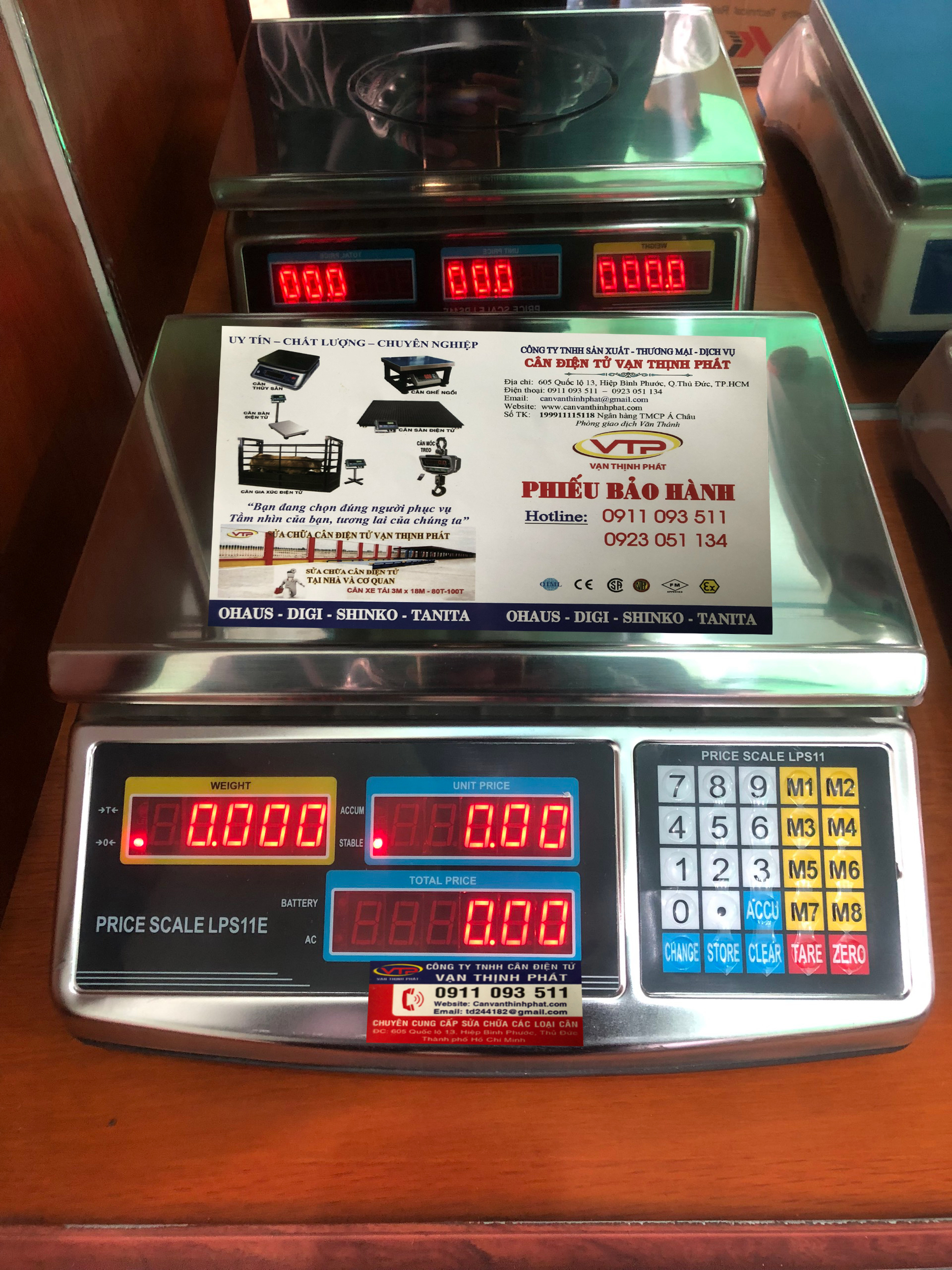 Cân Điện Tử Tính Tiền LPS11E 6 kg