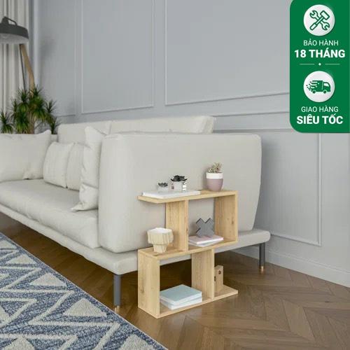 Kệ trang trí cạnh sofa chất liệu gỗ chống ẩm FKT04