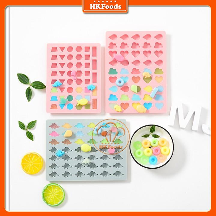 Khuôn Silicon Làm Kẹo chipchip/Pudding Nhiều Mẫu Mới
