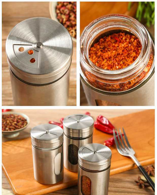 Dụng cụ đựng tiêu inox