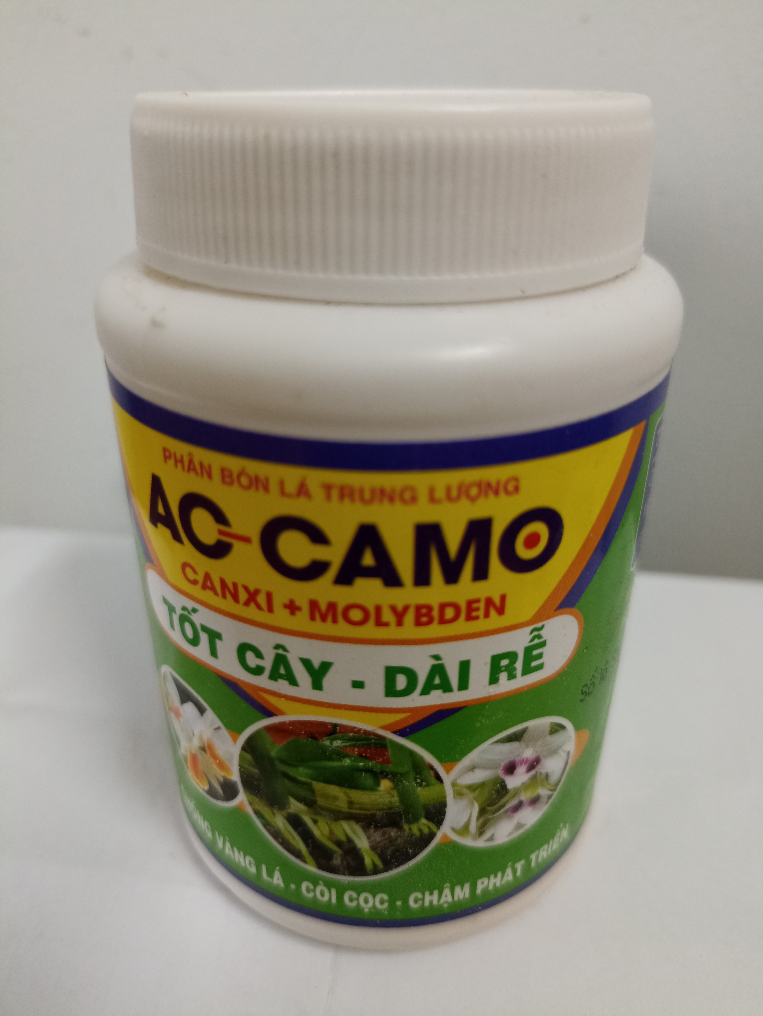 Phân bón lá AC - CAMO bổ sung Ca +Molybden tốt cây dài rễ - chai 100 gram