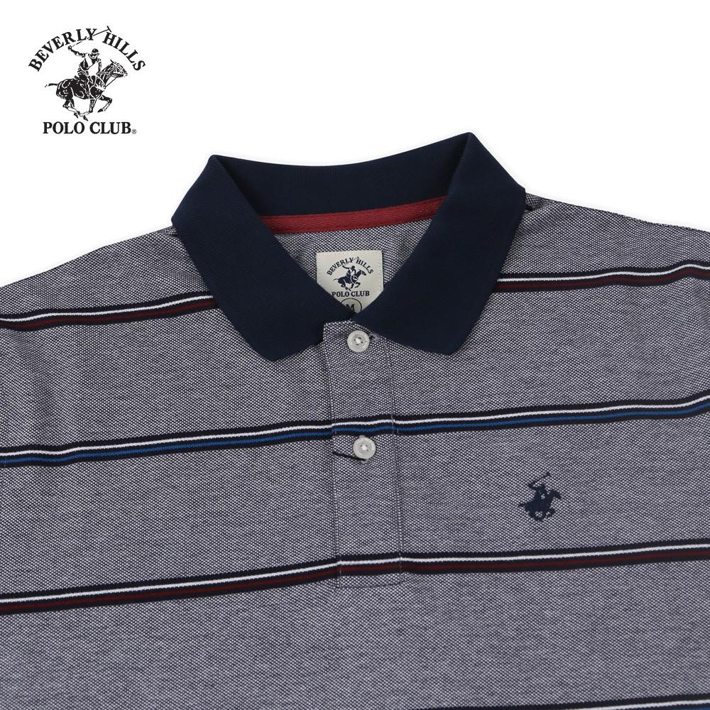 Áo polo ngắn tay Nam Beverly Hills Polo Club Regularfit 100% cotton Xám PMRSS20TL125