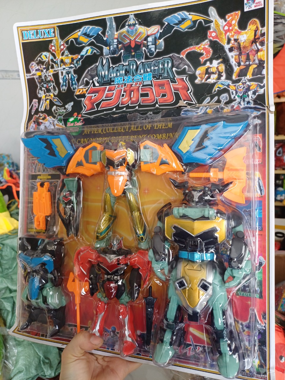 Đồ chơi siêu nhân gao phép thuật