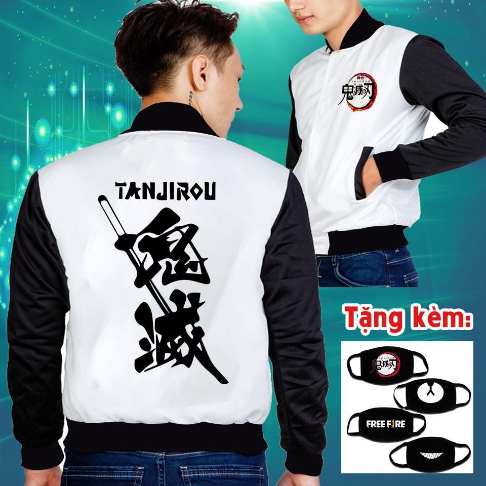 6 MẪU ÁO KHOÁC KIMETSU NO YAIBA cực HOT khuyến mại khủng giá rẻ dẹp