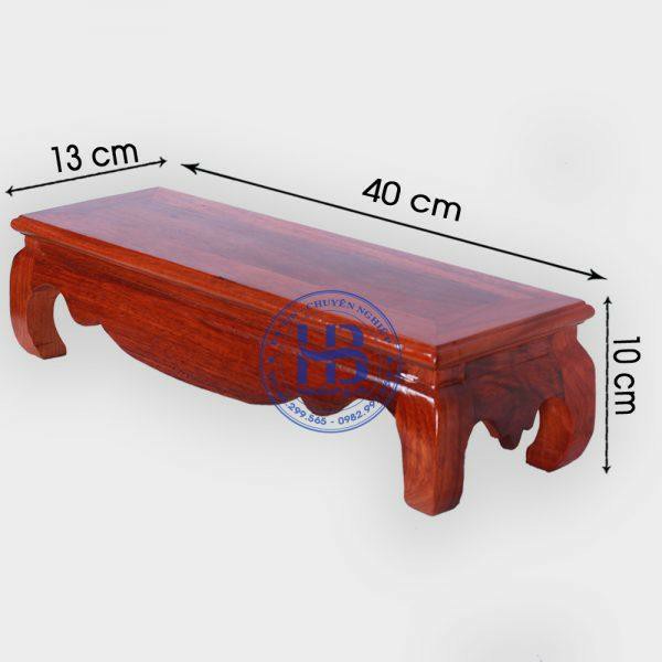 Đế kê khung ảnh thờ,khung hình thờ gỗ hương 35 cm