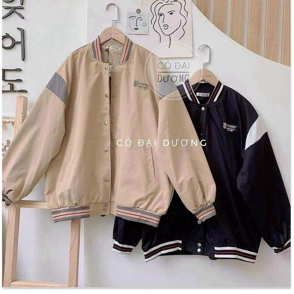 ÁO KHOÁC DÙ BOMBER UNISEX NAM NỮ XINH XẮN KHÁNH AN FASHION