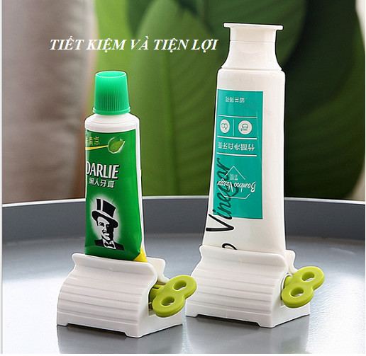 KẸP NẶN KEM ĐÁNH RĂNG DẠNG XOAY ĐA CHỨC NĂNG GD364-KepDR-xoay - Giao ngẫu nhiên