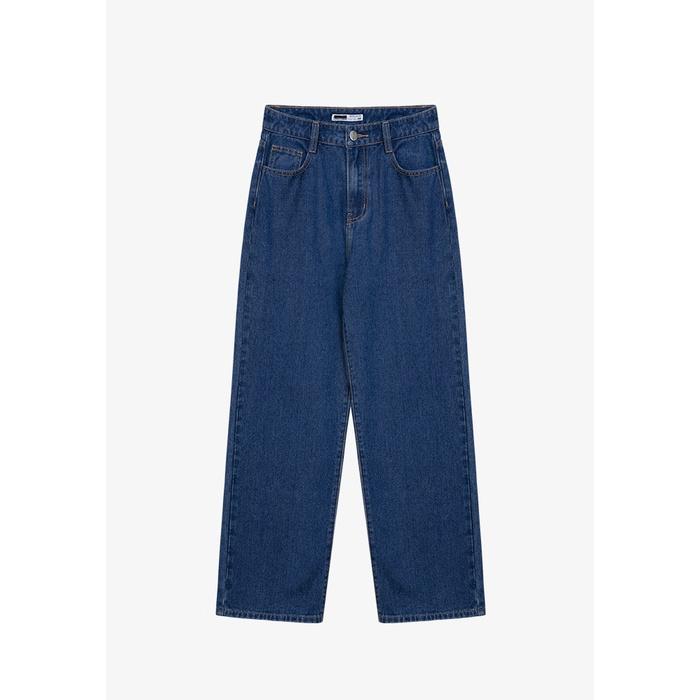 QUẦN JEANS LƯNG CAO ỐNG ĐỨNG NỮ - WOMEN STRAIGHT JEANS.- JO22130006