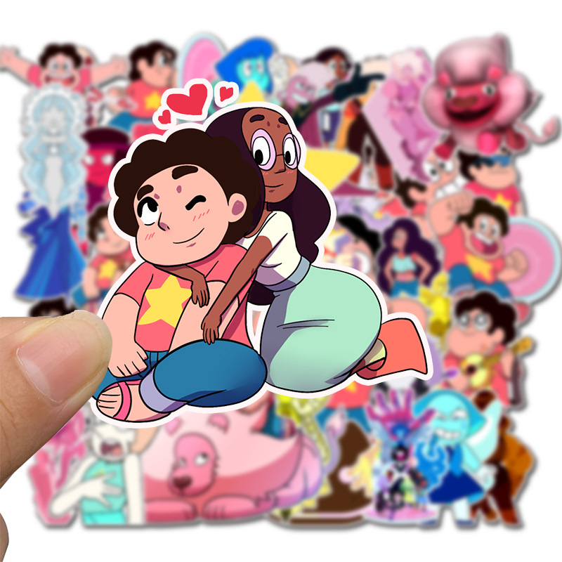 Bộ 50 miếng Sticker hình dán Steven Universe