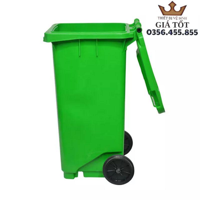 Thùng rác nhựa công cộng 100L ( hàng nhập khẩu )