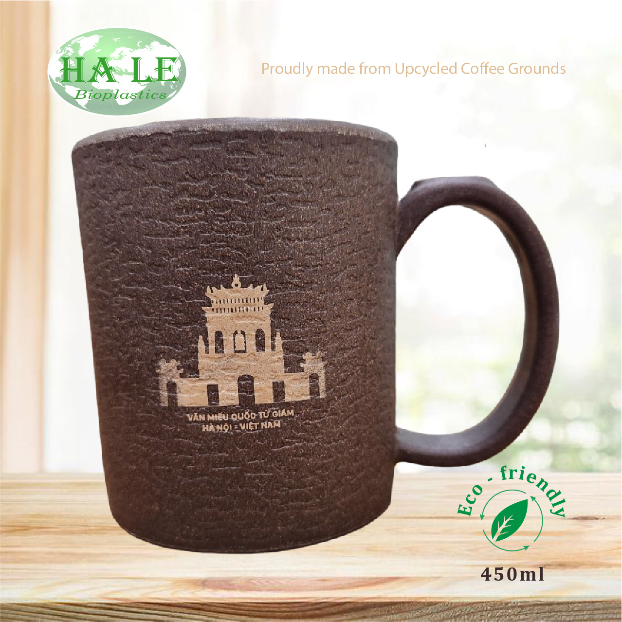 Ly Mug từ bã cà phê Văn Miếu Quốc Tử Giám