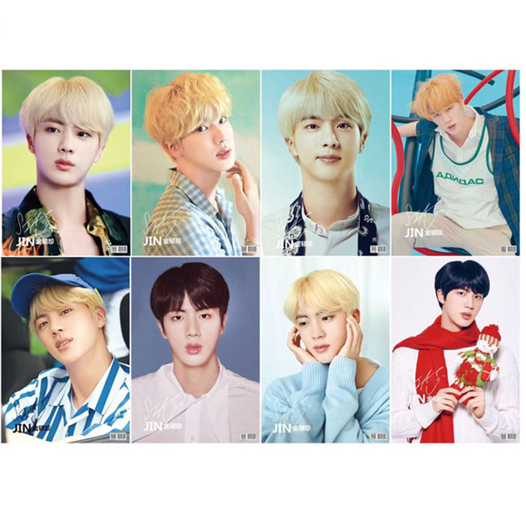 Poster Jin BTS có dán