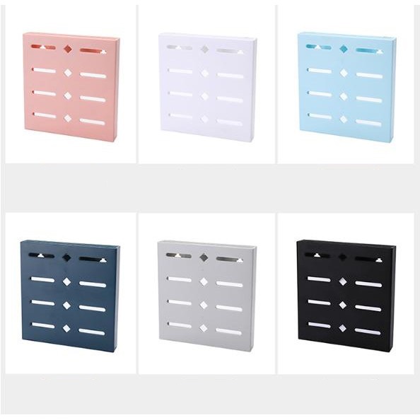 Kệ dán tường đựng dao kéo 3 ngăn - giao ngẫu nhiên - 1 cái