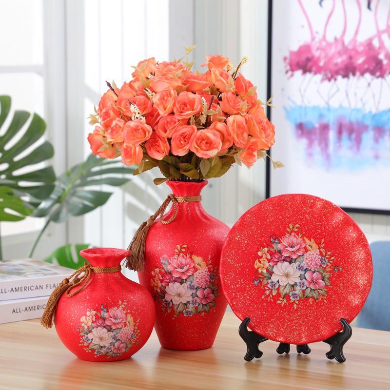 DECOR - BỘ BÌNH GỐM TRANG TRÍ CAO CẤP