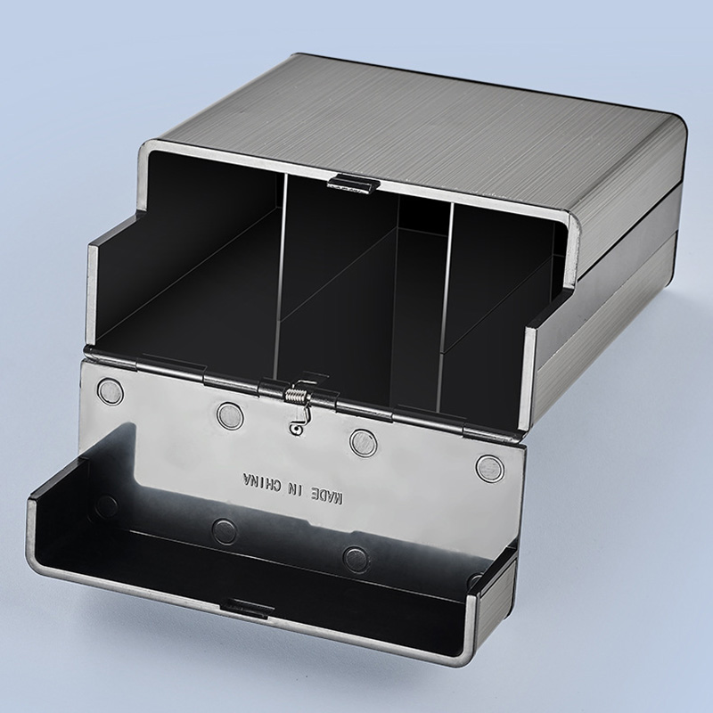 Hộp Đựng Thuốc 40 Điếu Vân Xước Nhiều Màu