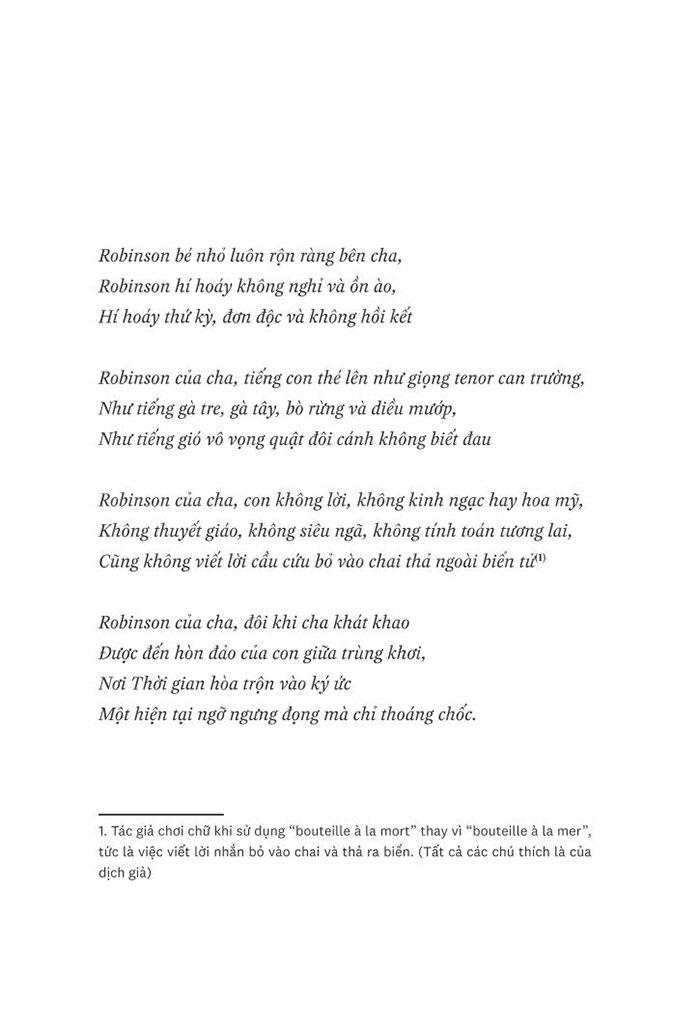 Robinson Có-Tự Kỷ Của Tôi